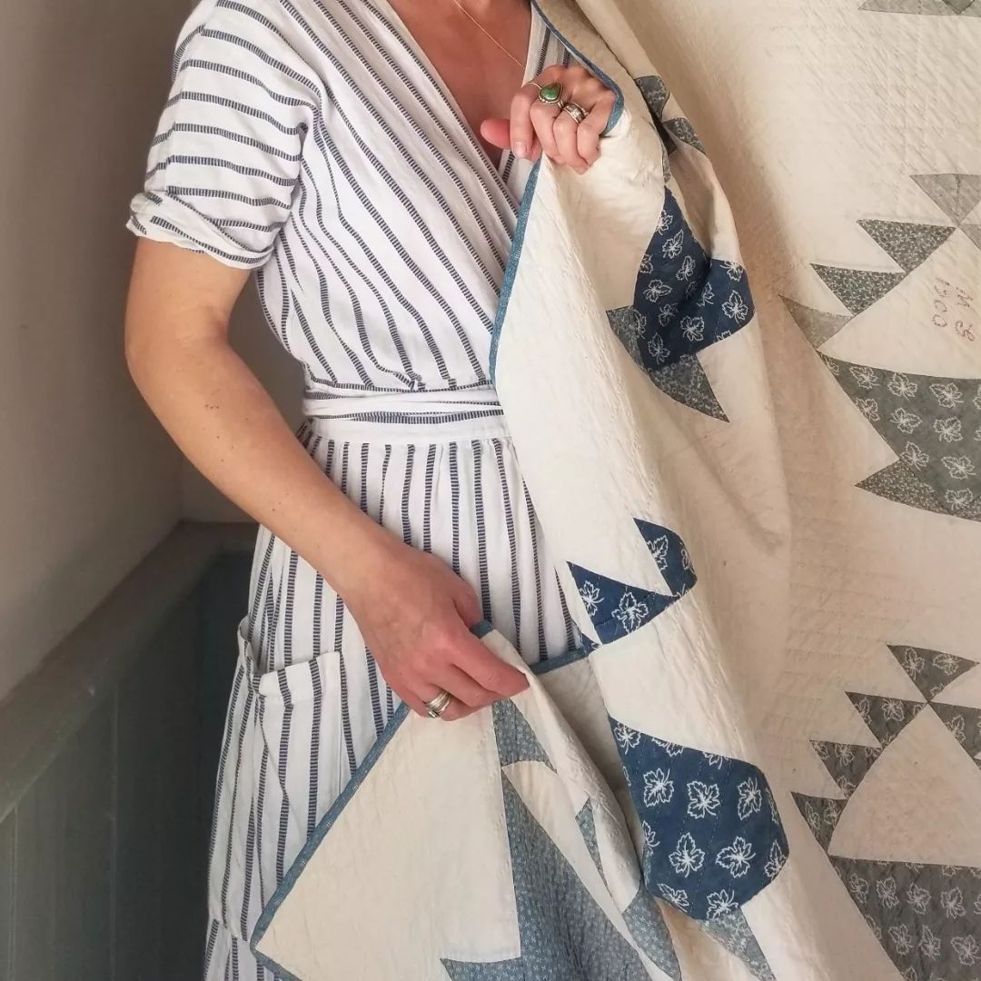 Indigos Basket Quilt