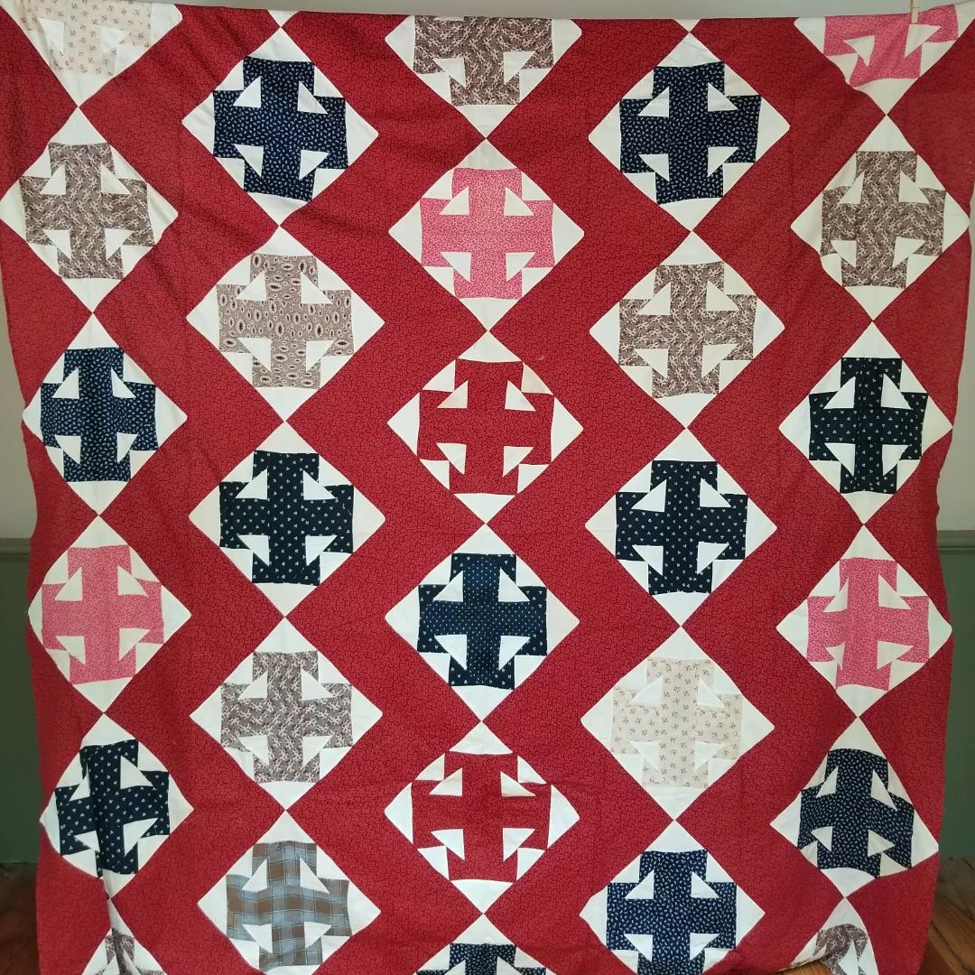 Capital T Quilt Top 3