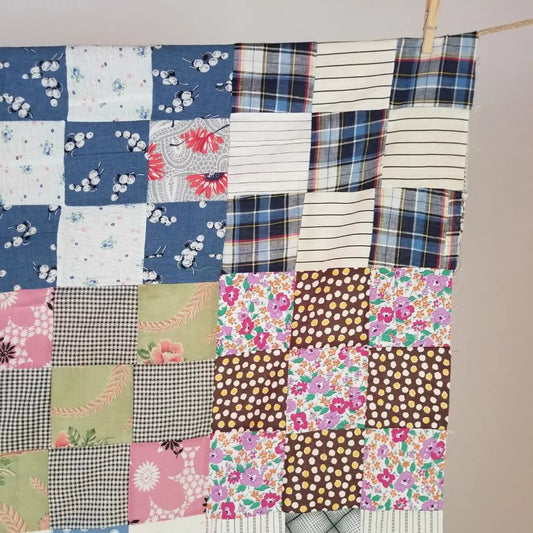 9 Patch Quilt Top 2