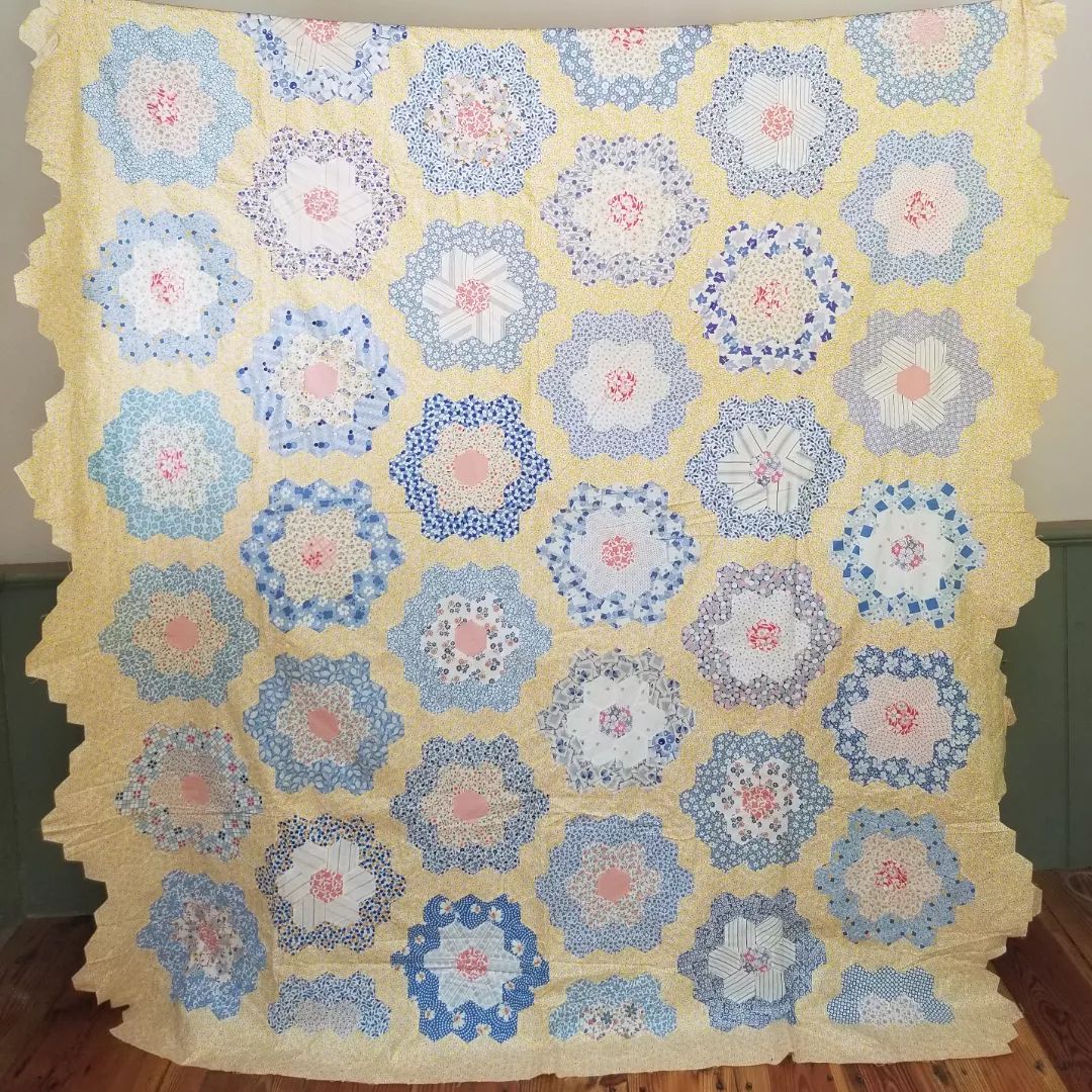 Magdalene's Garden Path Quilt TOP