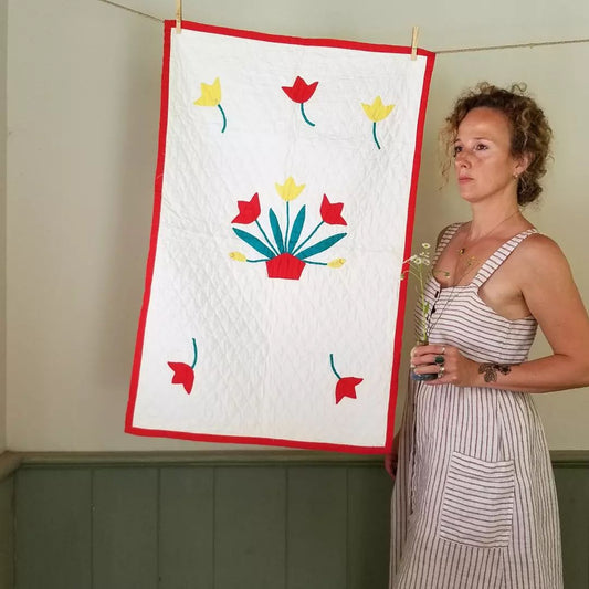 Tulip Crib Quilt MINI
