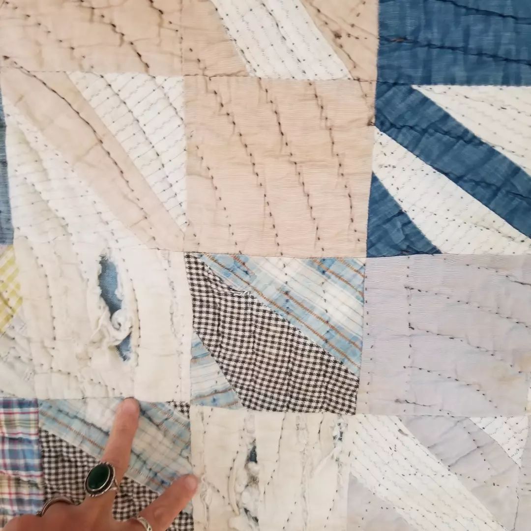 Blue Patchwork Quilt