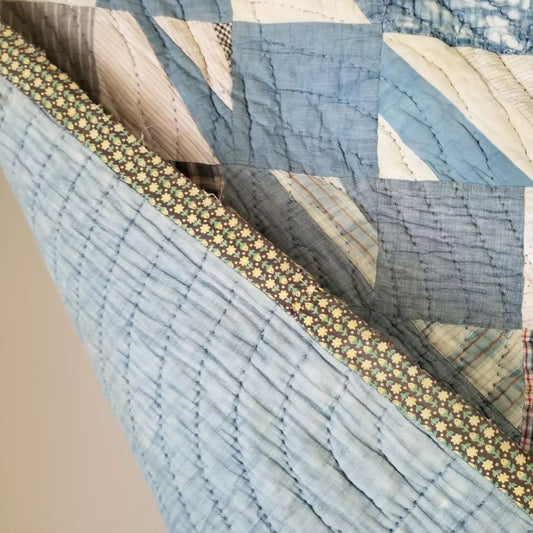 Blue Patchwork Quilt