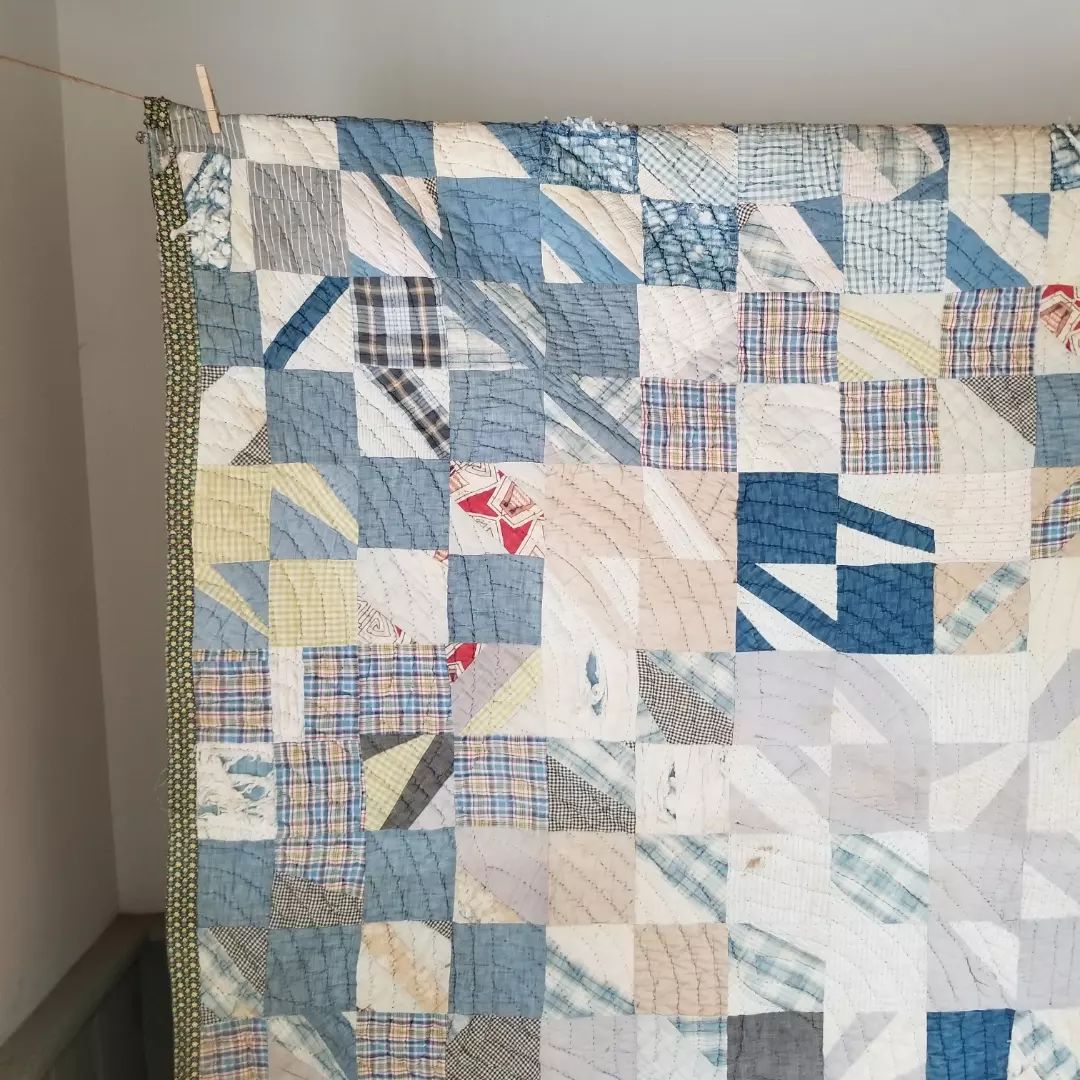 Blue Patchwork Quilt