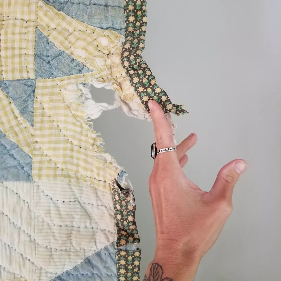 Blue Patchwork Quilt