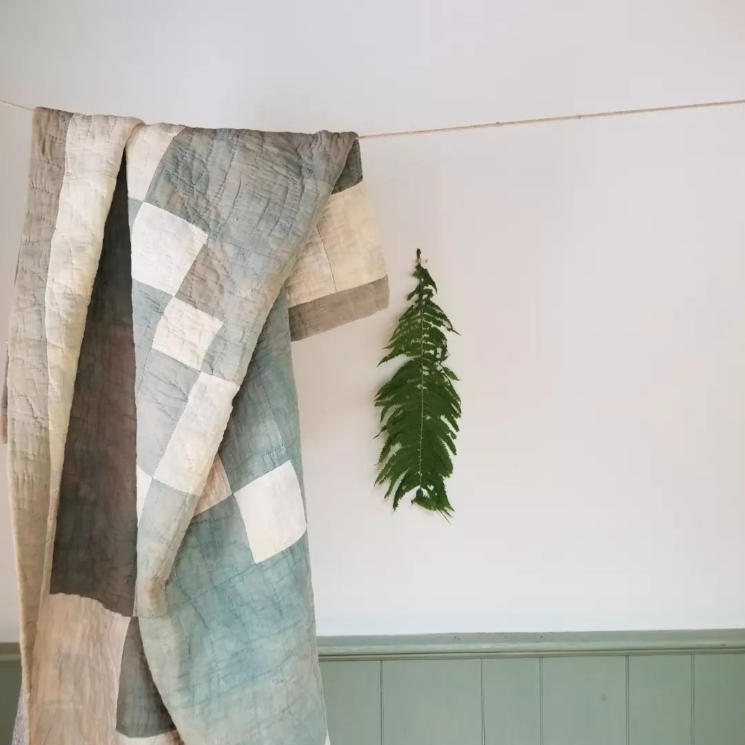 Quilt in a Flour Sack Quilt