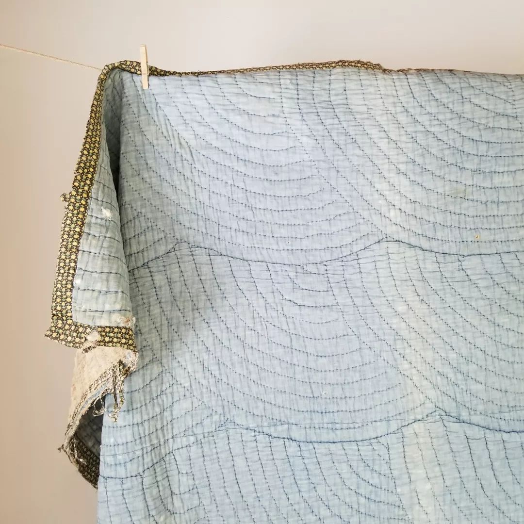 Blue Patchwork Quilt