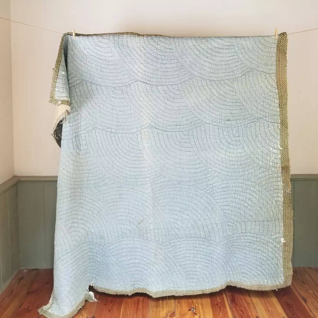 Blue Patchwork Quilt