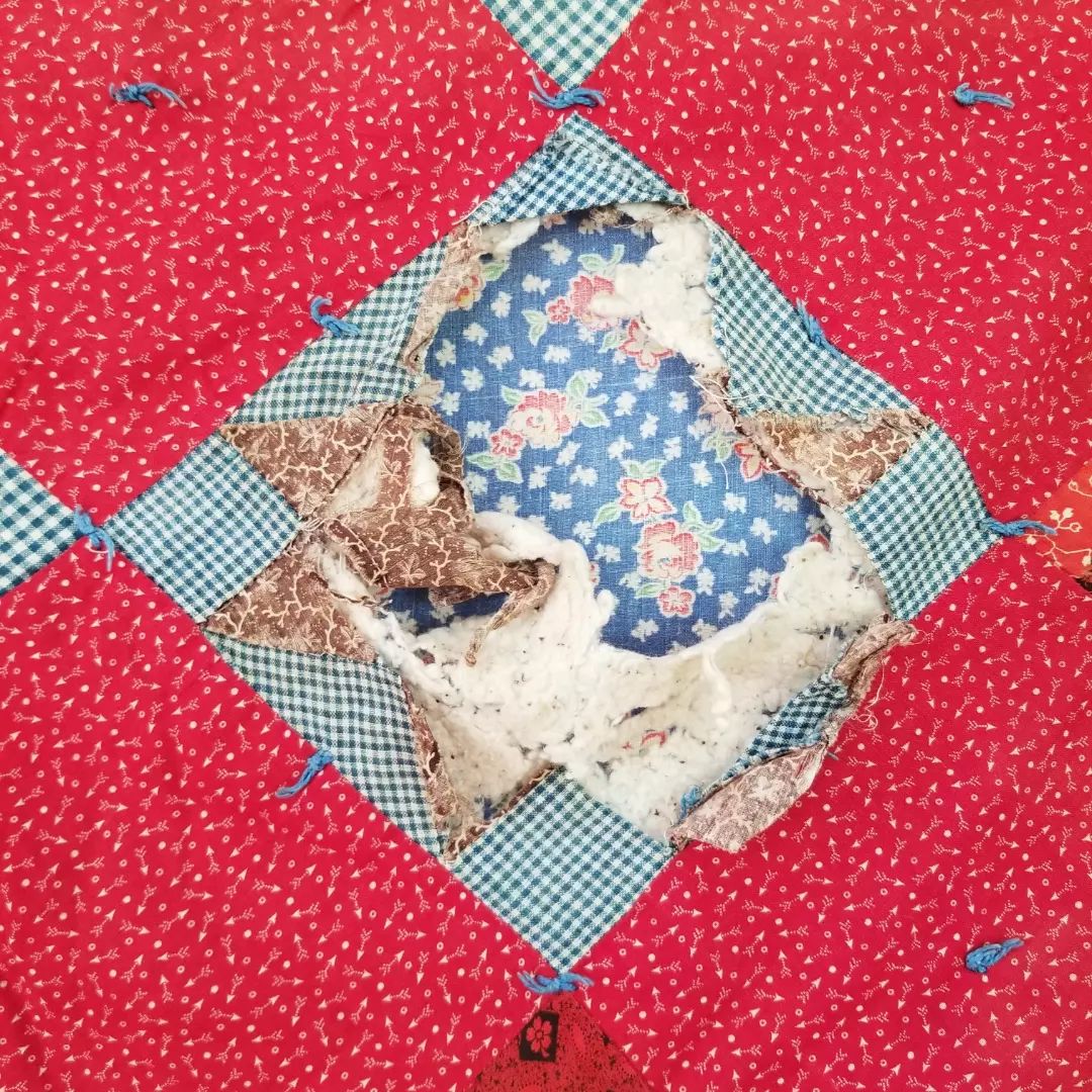 Hand Tied Star Quilt 2