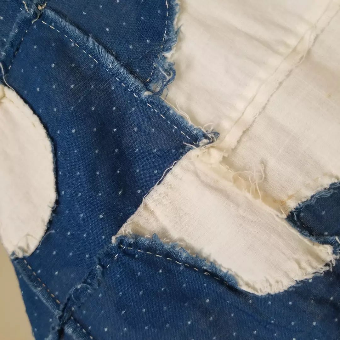 Drunkard's Path Quilt Top