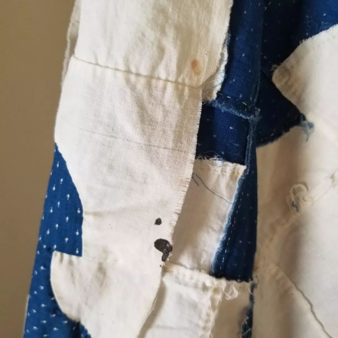 Drunkard's Path Quilt Top