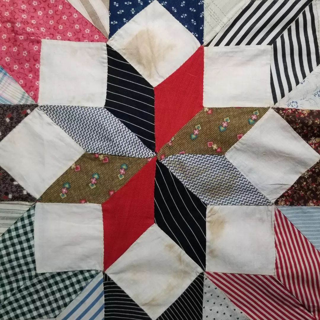 "Broken Star" Loose Quilt Blocks Set of 12