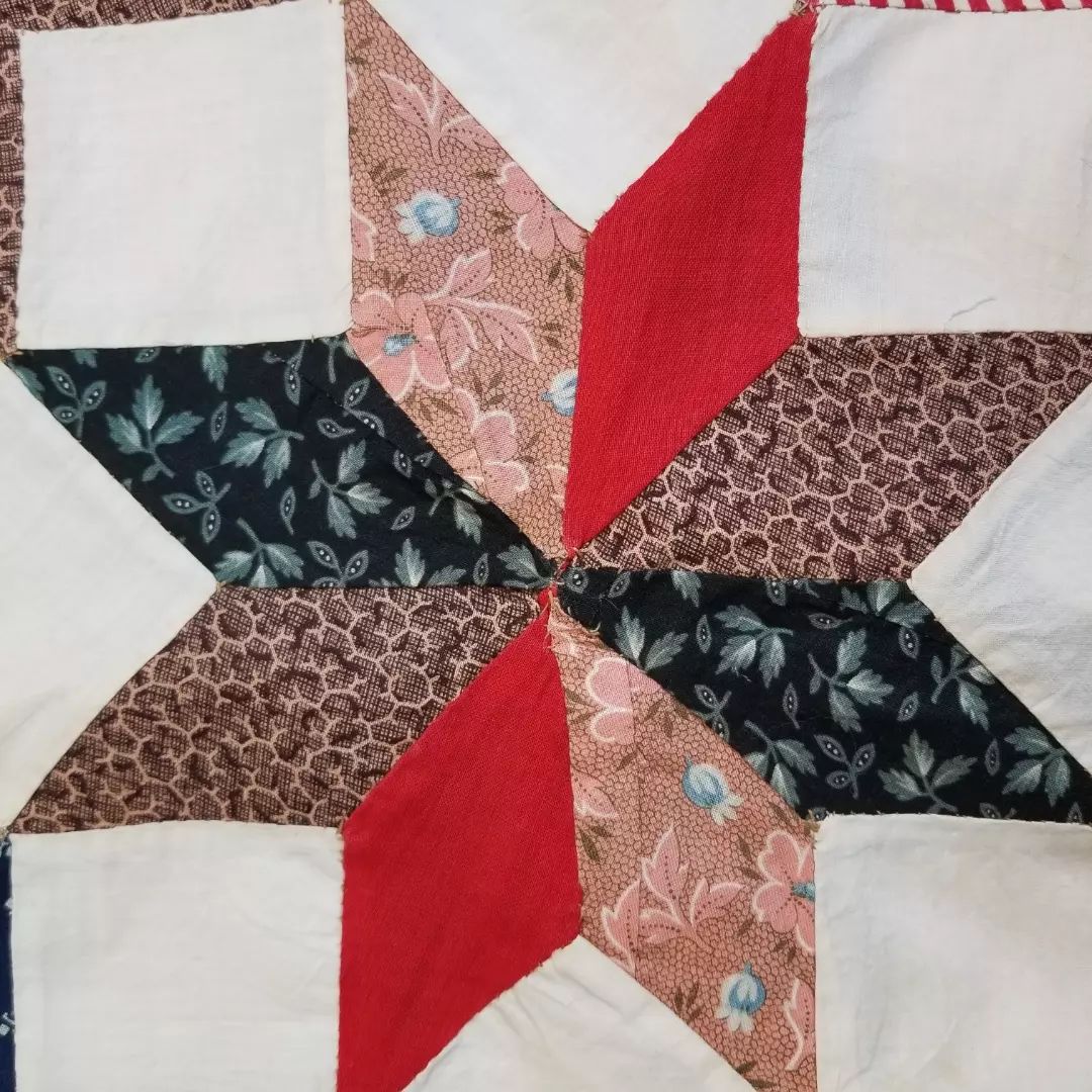 "Broken Star" Loose Quilt Blocks Set of 12