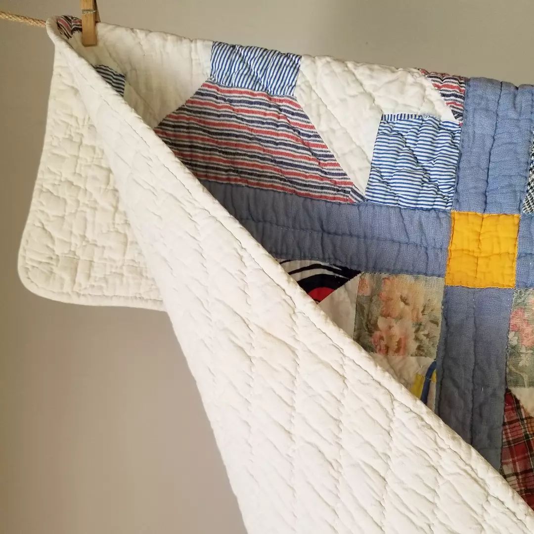 Blue Sash Quilt