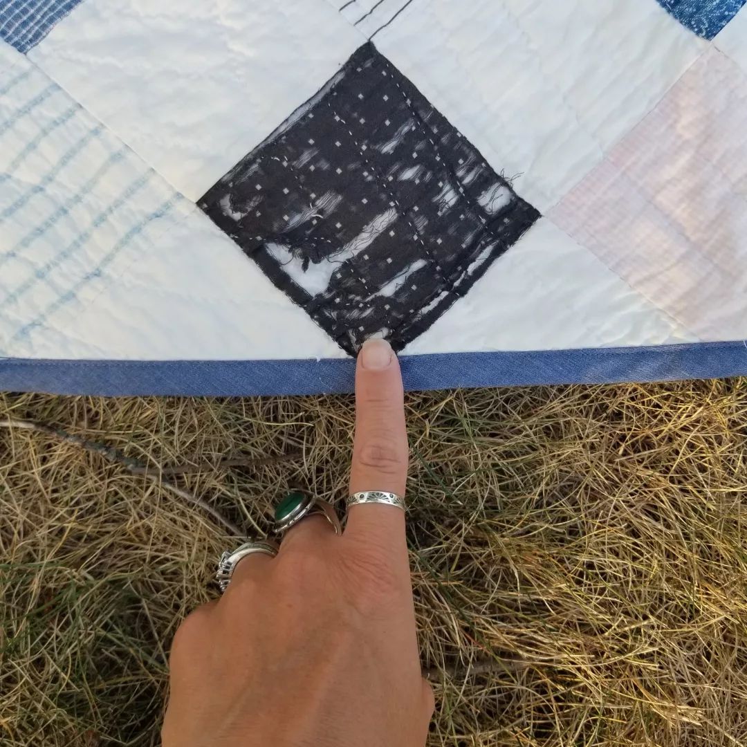 Indigo Rose Quilt