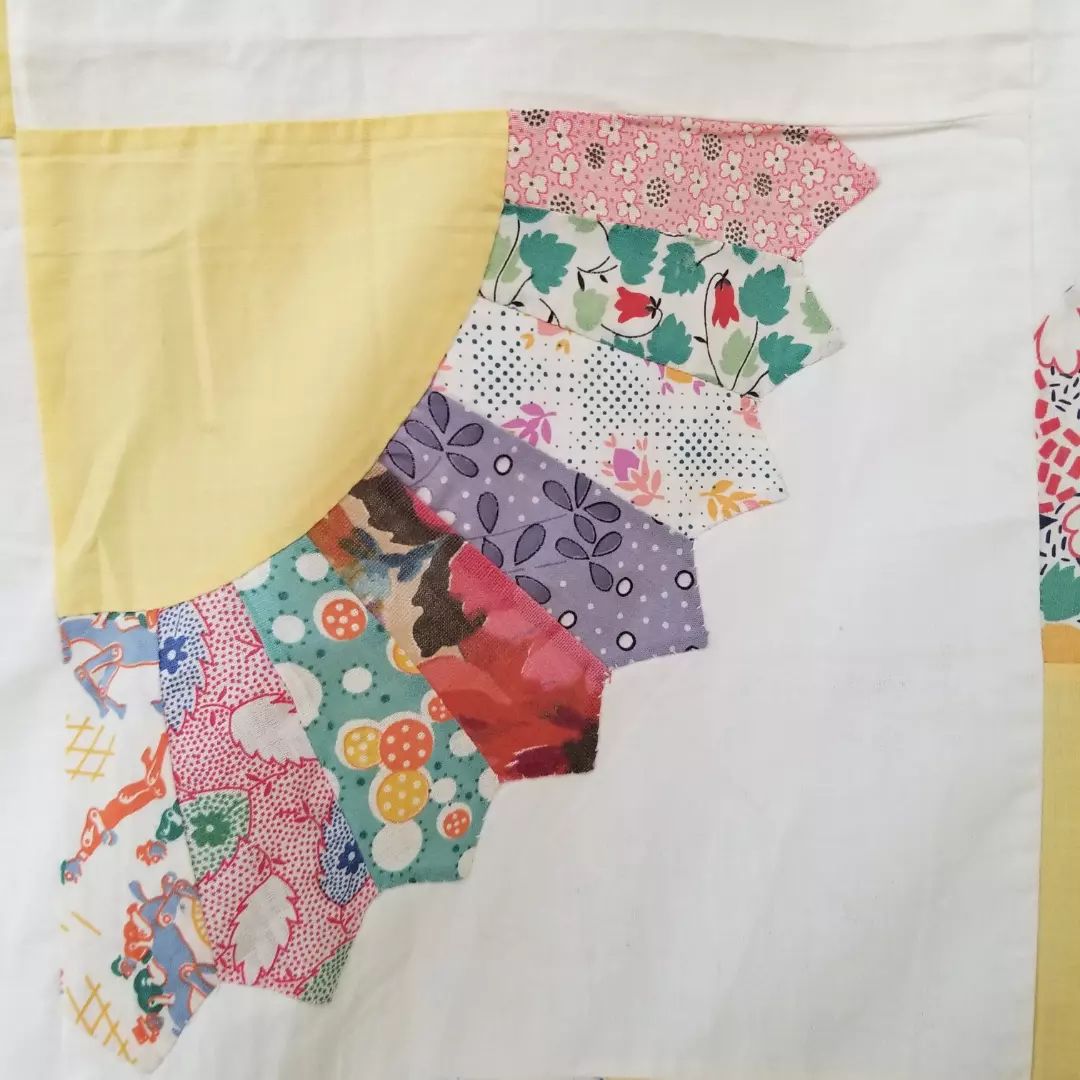 Dresden Plate Quilt TOP