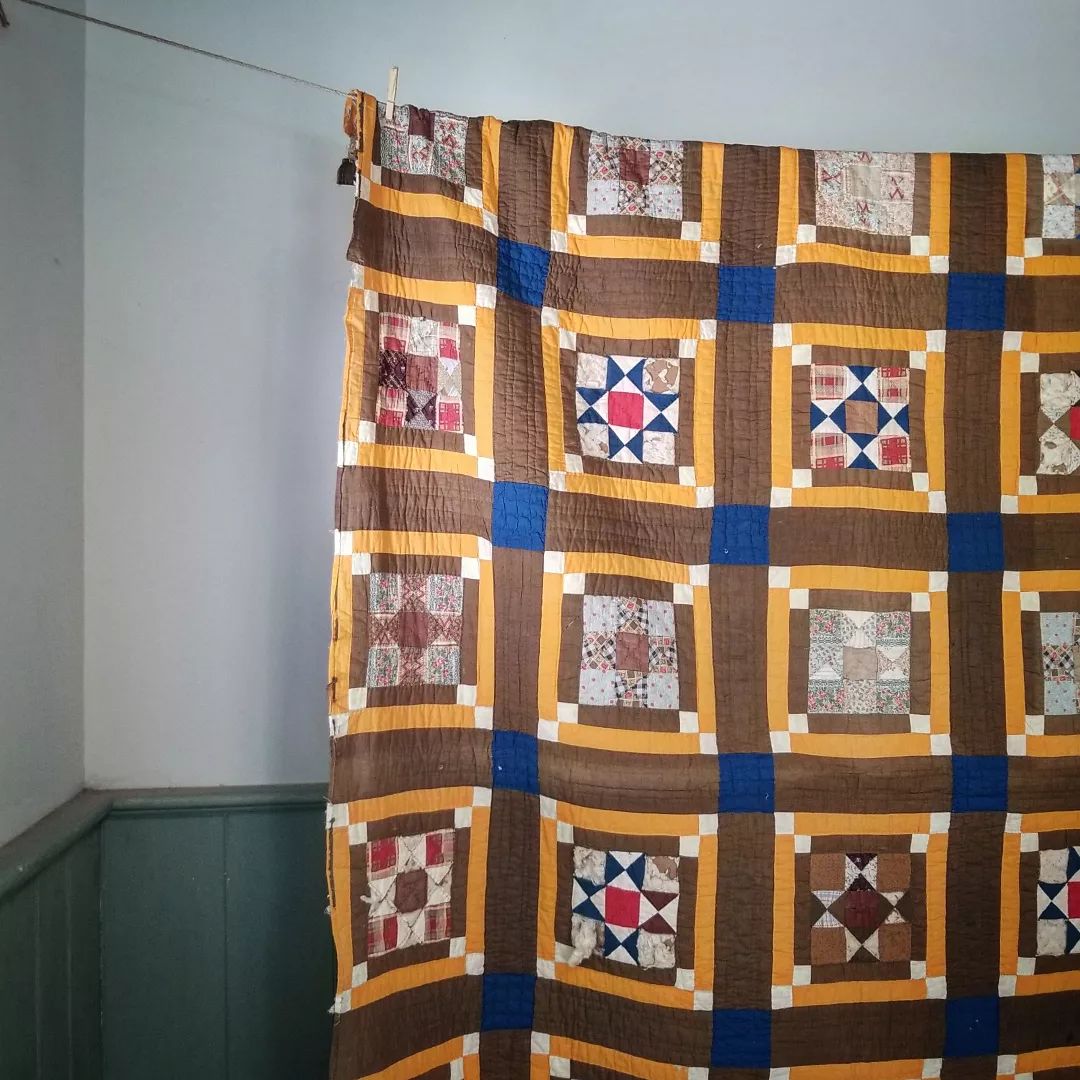 Cheddar Sashed Quilt