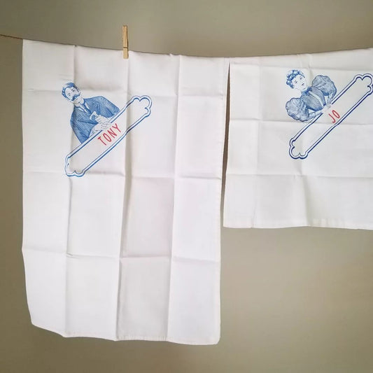Tony + Jo Pillow Cases