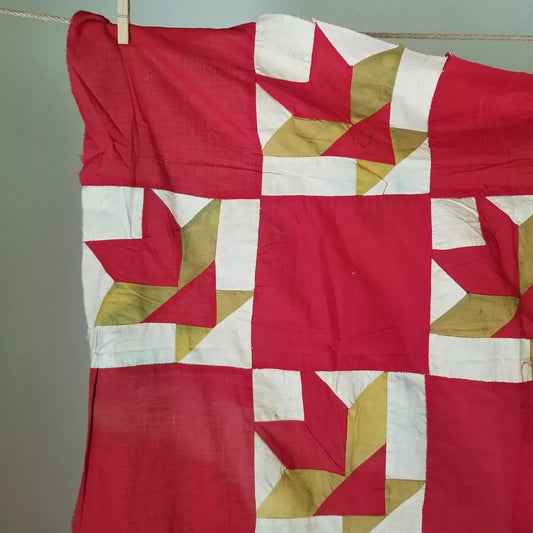 Cactus Basket Quilt Top