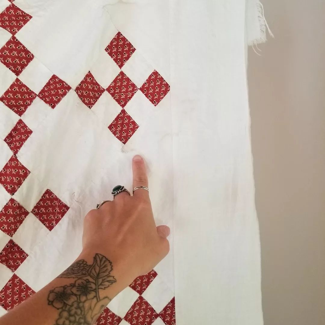 Irish Chain Quilt Top