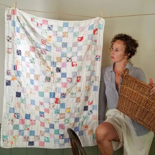 Patchwork Crib Quilt