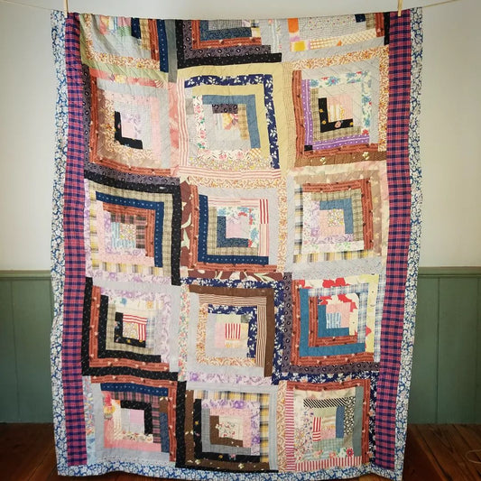 Log Cabin Quilt 4