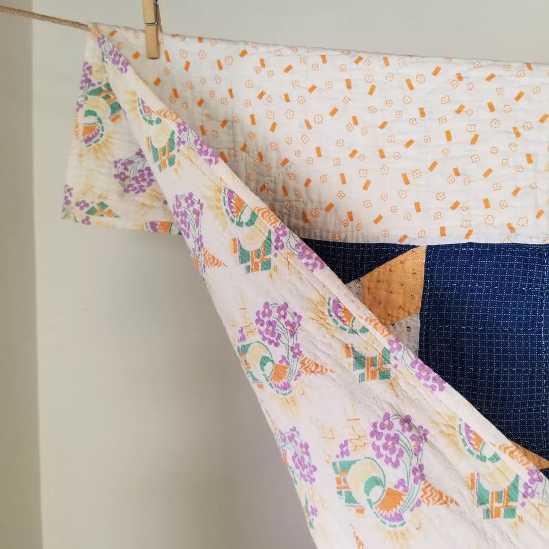 Indigo Star Quilt