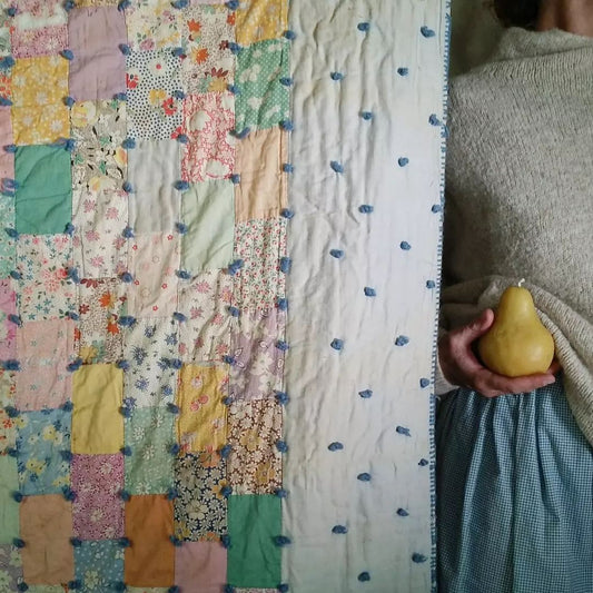 Hand Tied Sugar Quilt