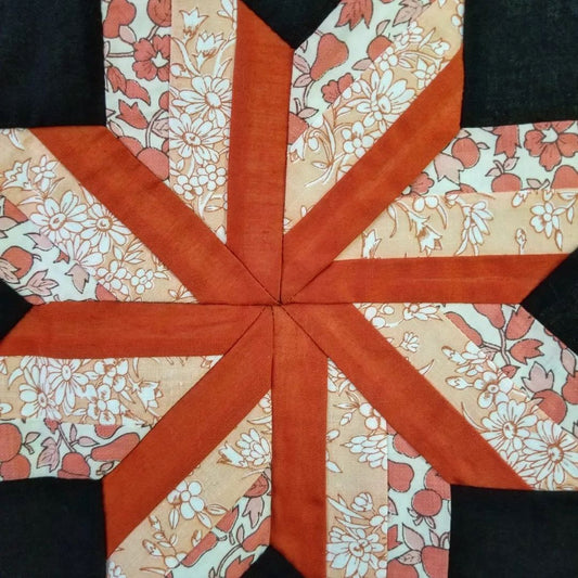 Contemporary Star Quilt Top