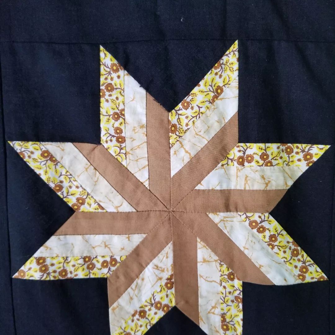 Contemporary Star Quilt Top