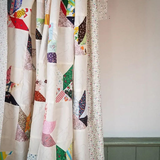 Contemporary Cactus Quilt Top
