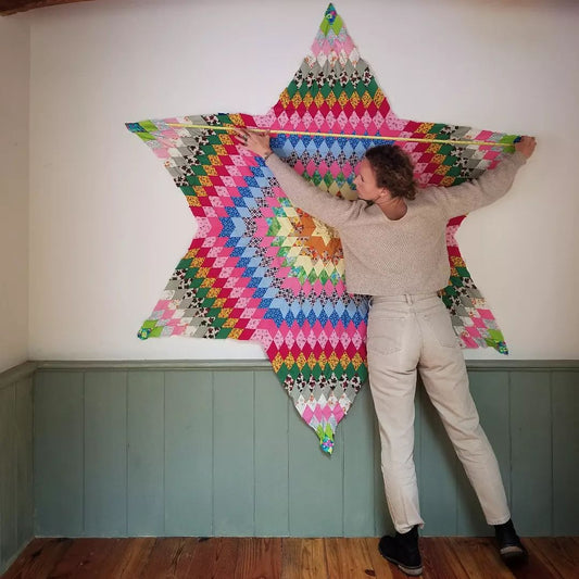 Lone Star Quilt Block Center