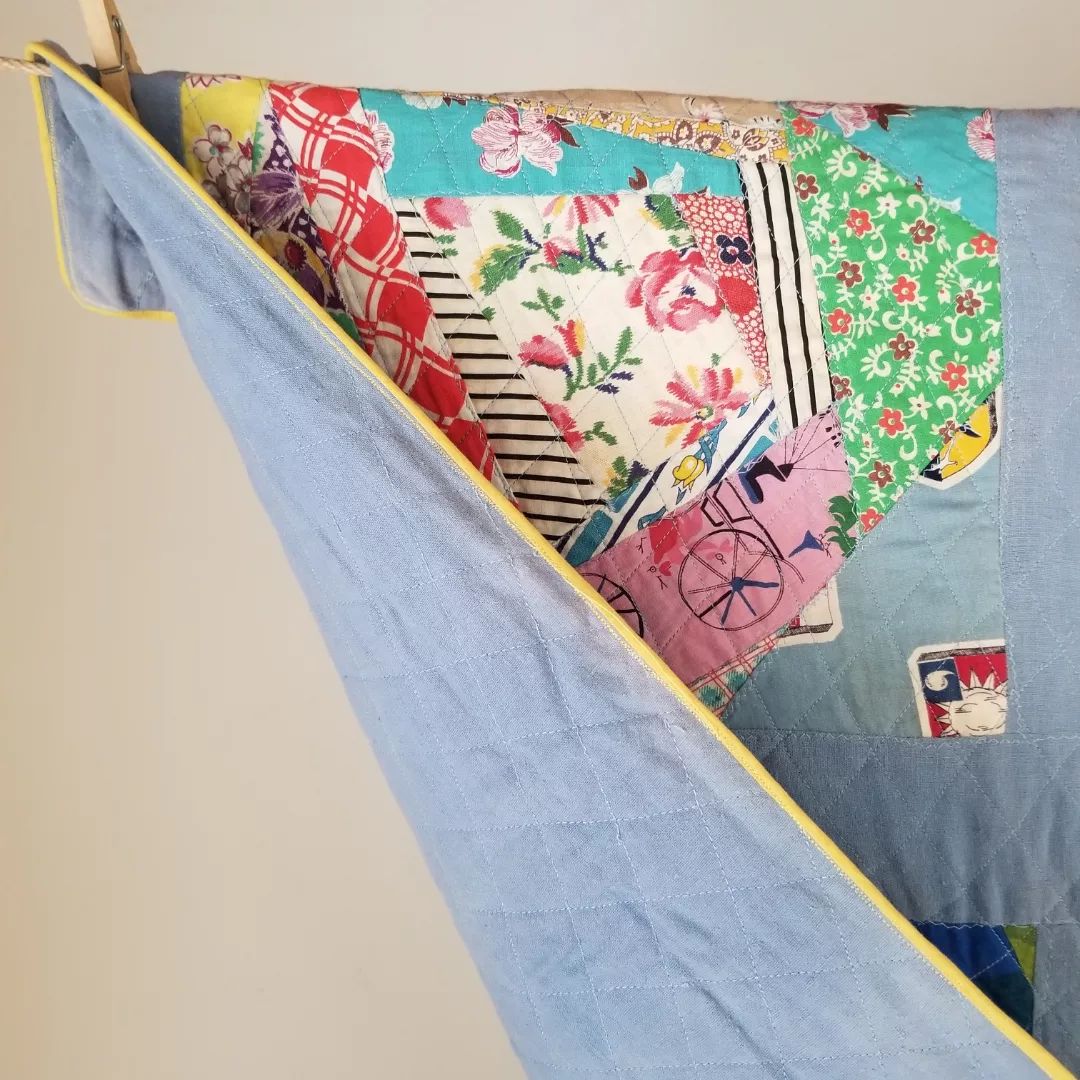 Mid 20th Century String Quilt