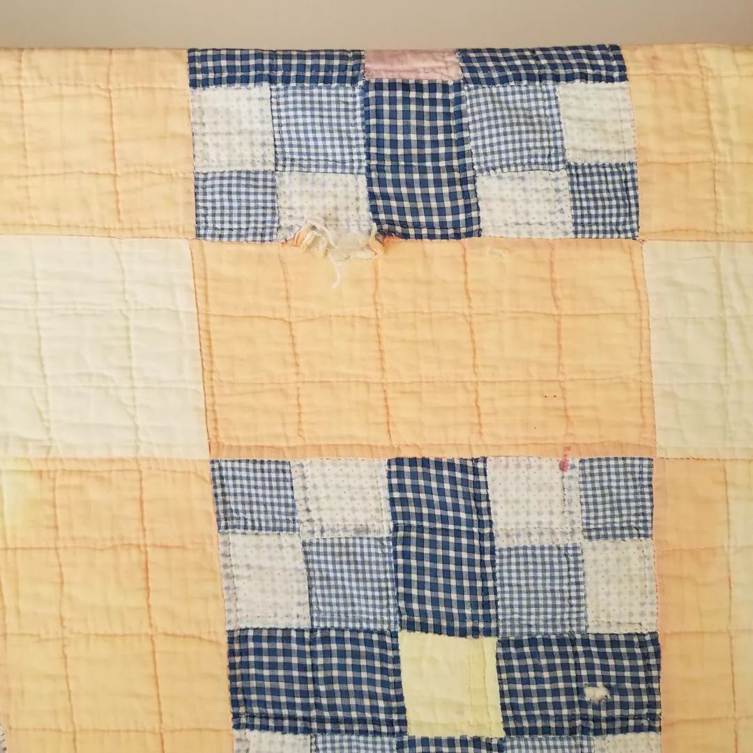 Peach Sashed Quilt