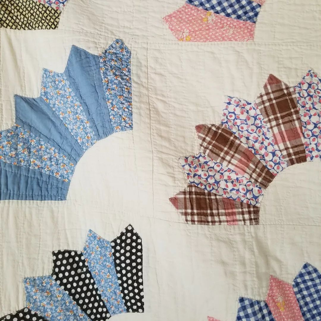 Flour Sack Fans Quilt 2