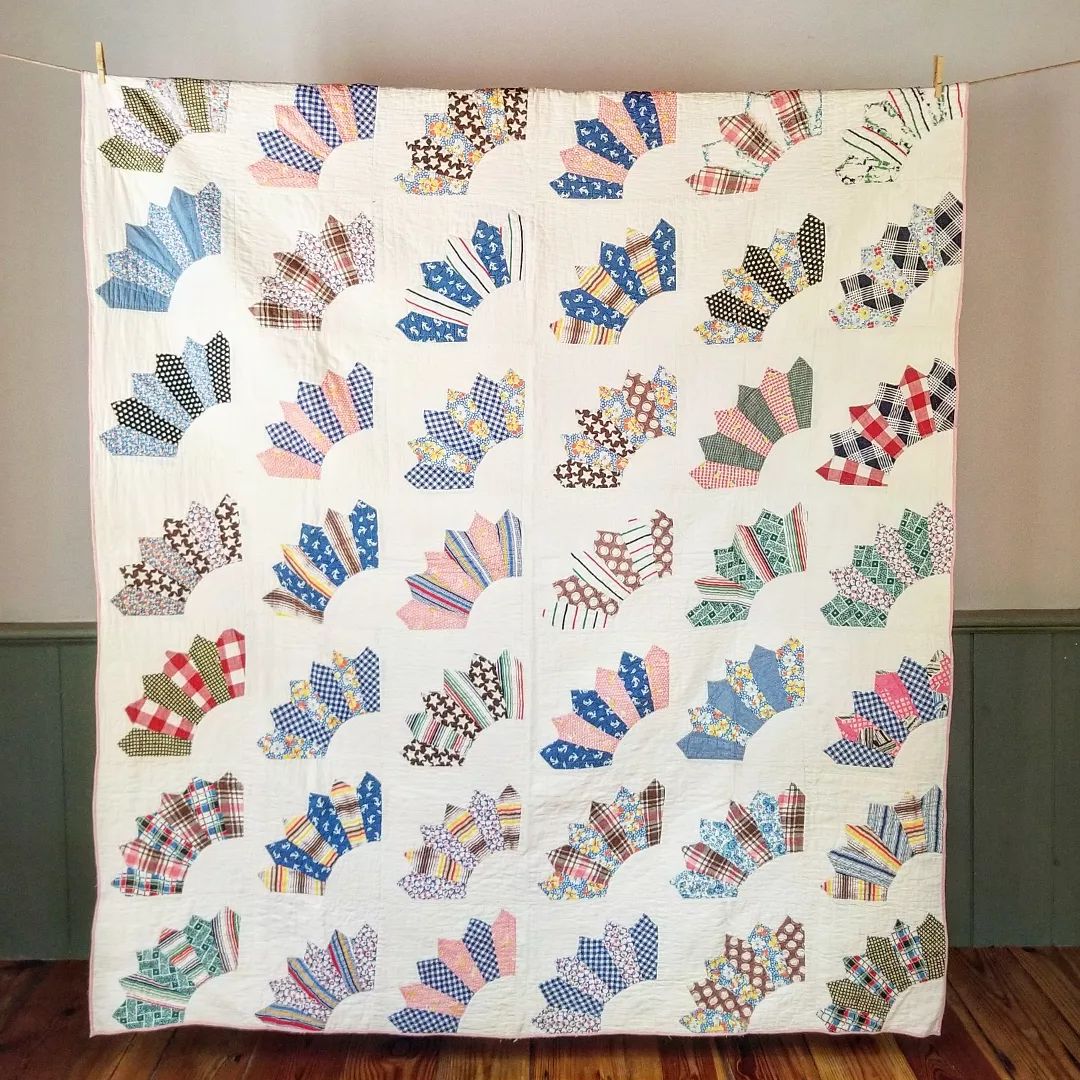 Flour Sack Fans Quilt 2