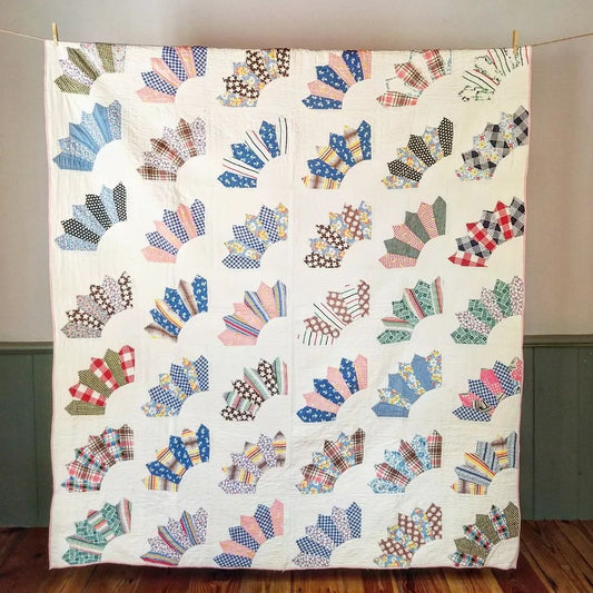 Flour Sack Fans Quilt 2