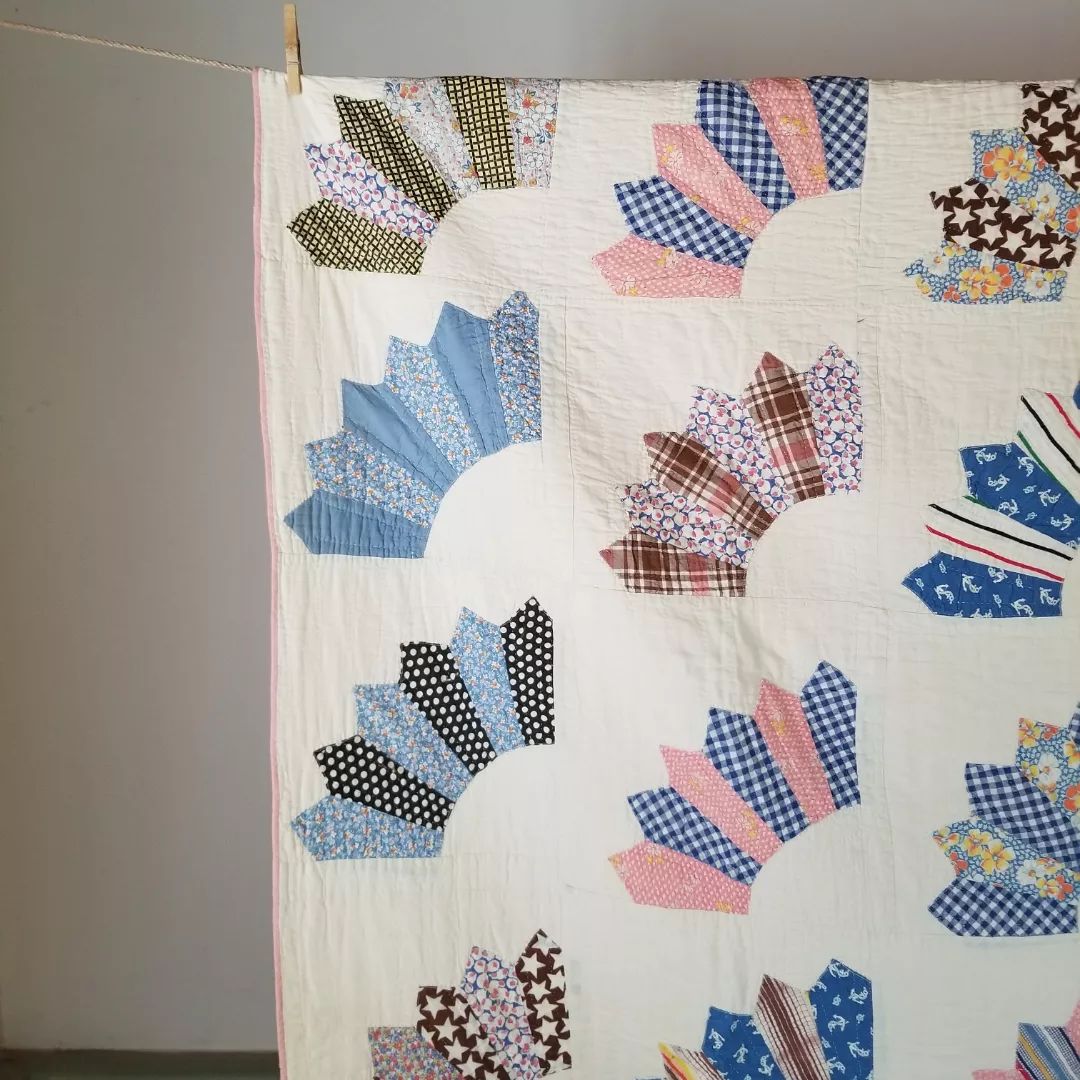 Flour Sack Fans Quilt 2