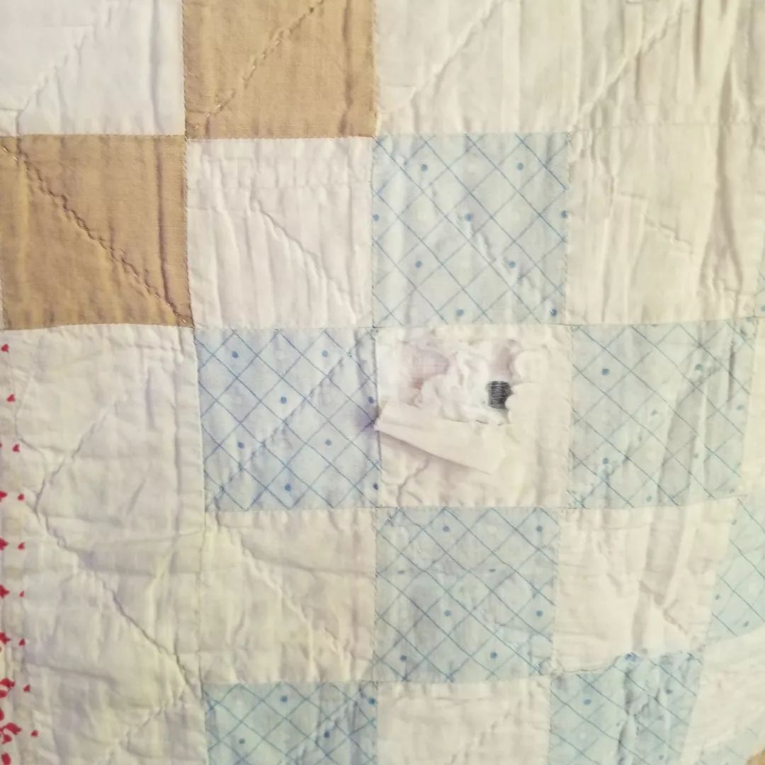 Pale Hues Patchwork Quilt