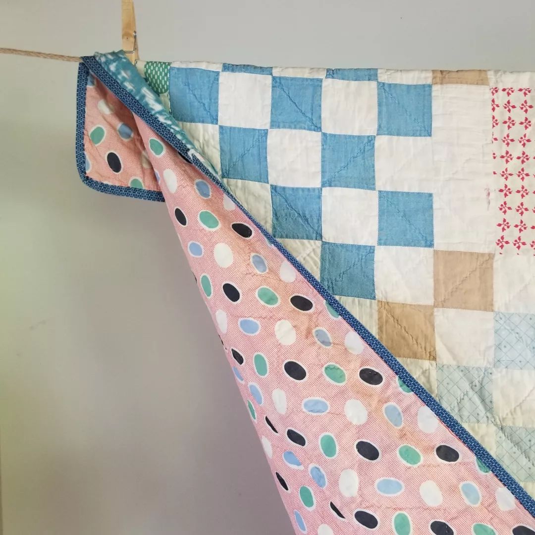 Pale Hues Patchwork Quilt