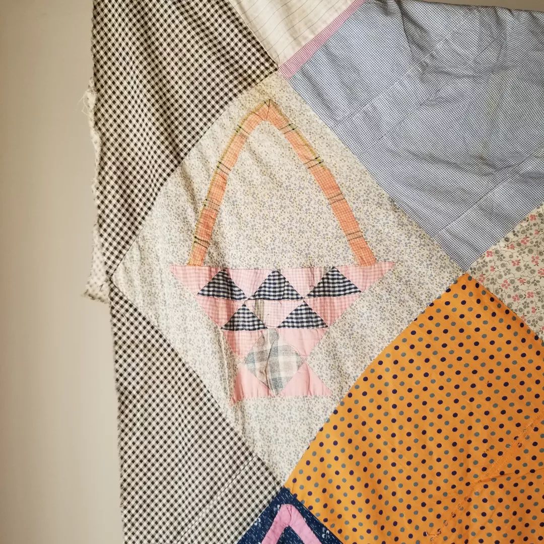 Imperfect Baskets Quilt Top