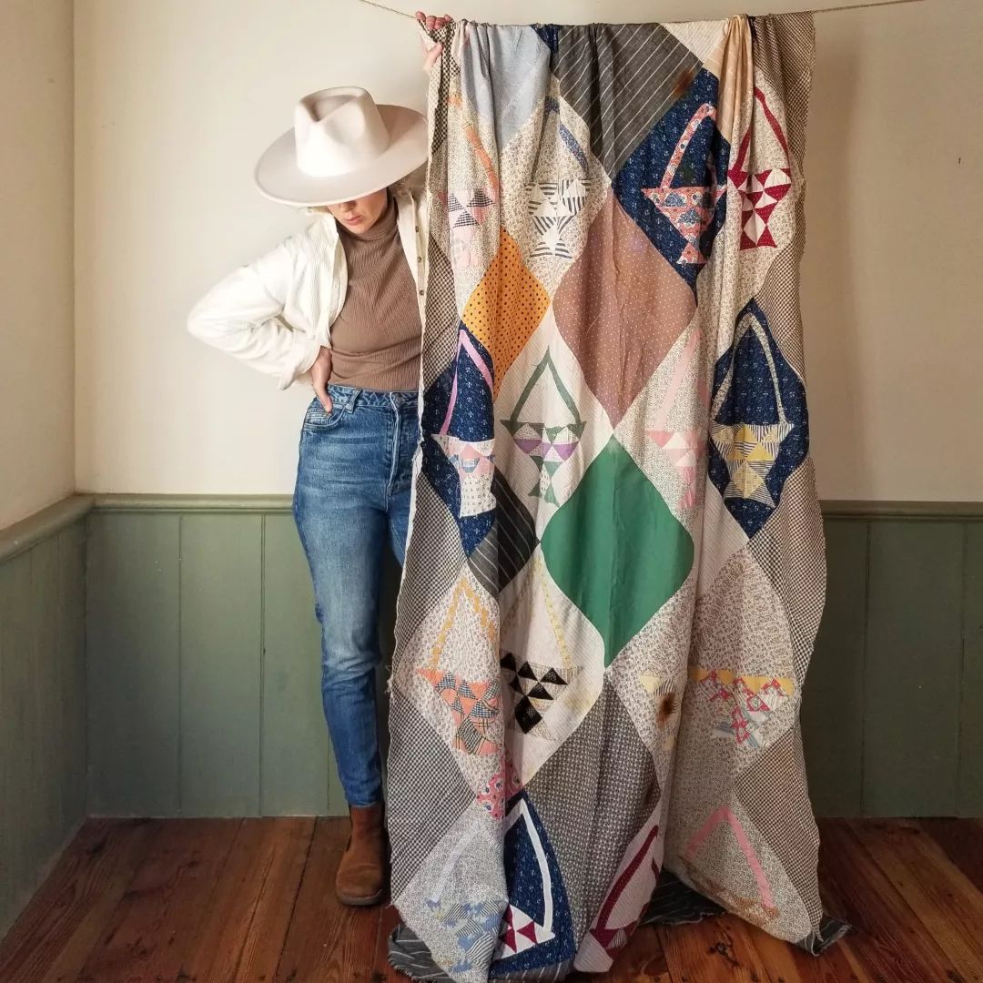 Imperfect Baskets Quilt Top