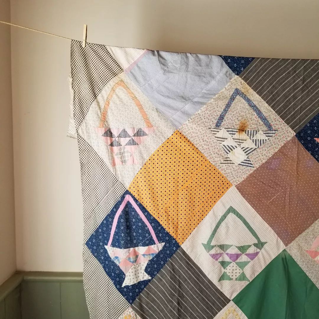Imperfect Baskets Quilt Top