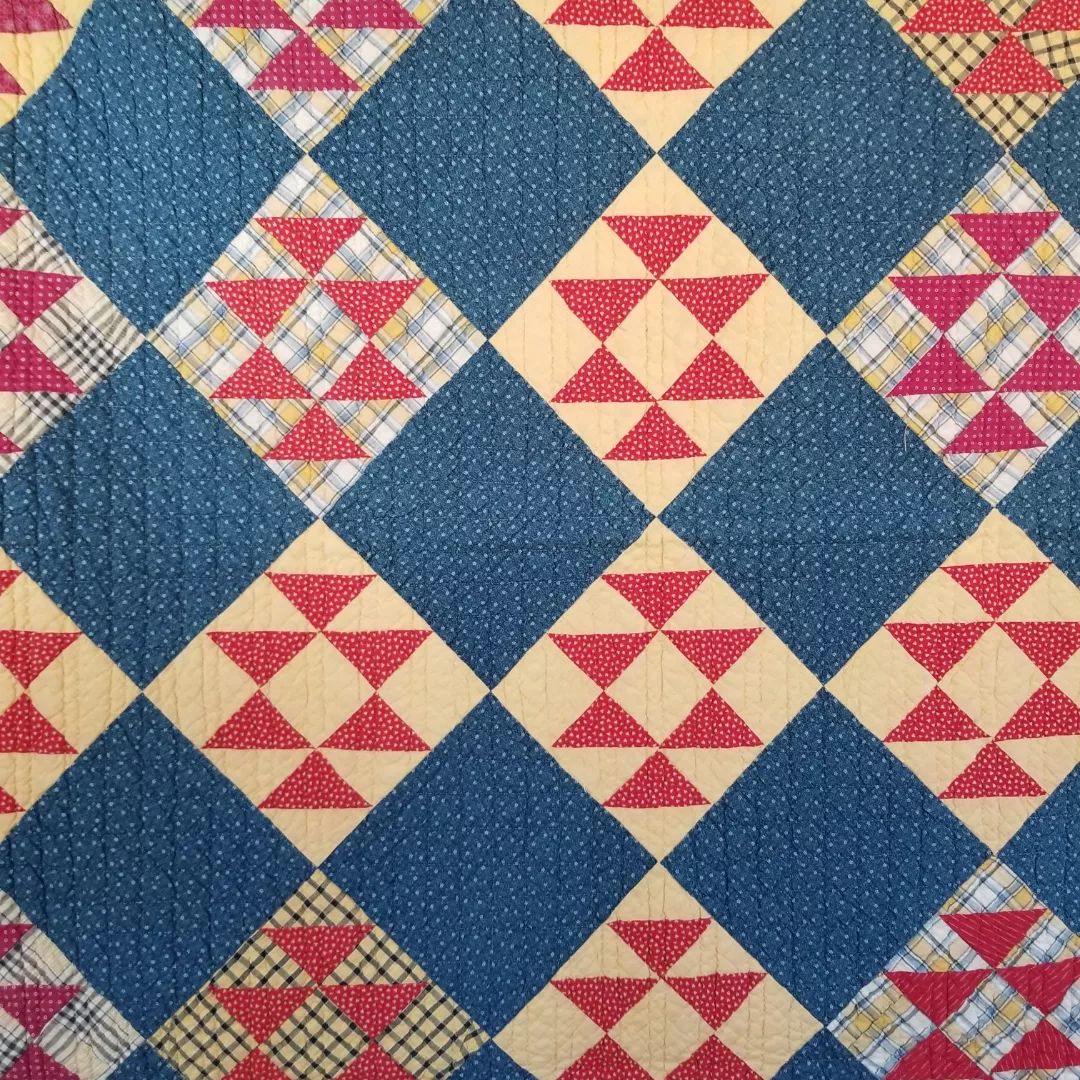 Indigo Shirting Quilt