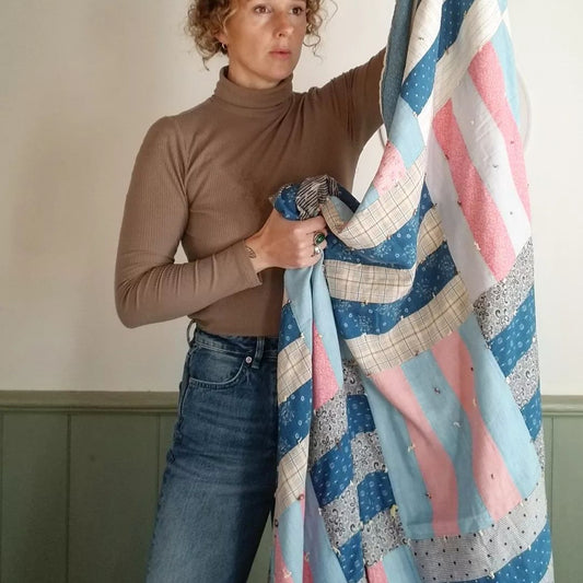 Indigo Bar Quilt