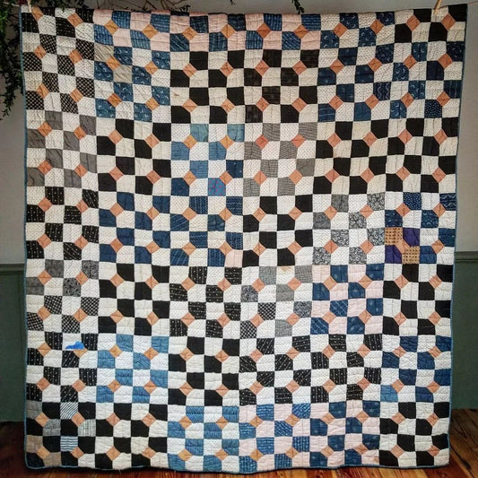 Blue Moon Bow Tie Quilt