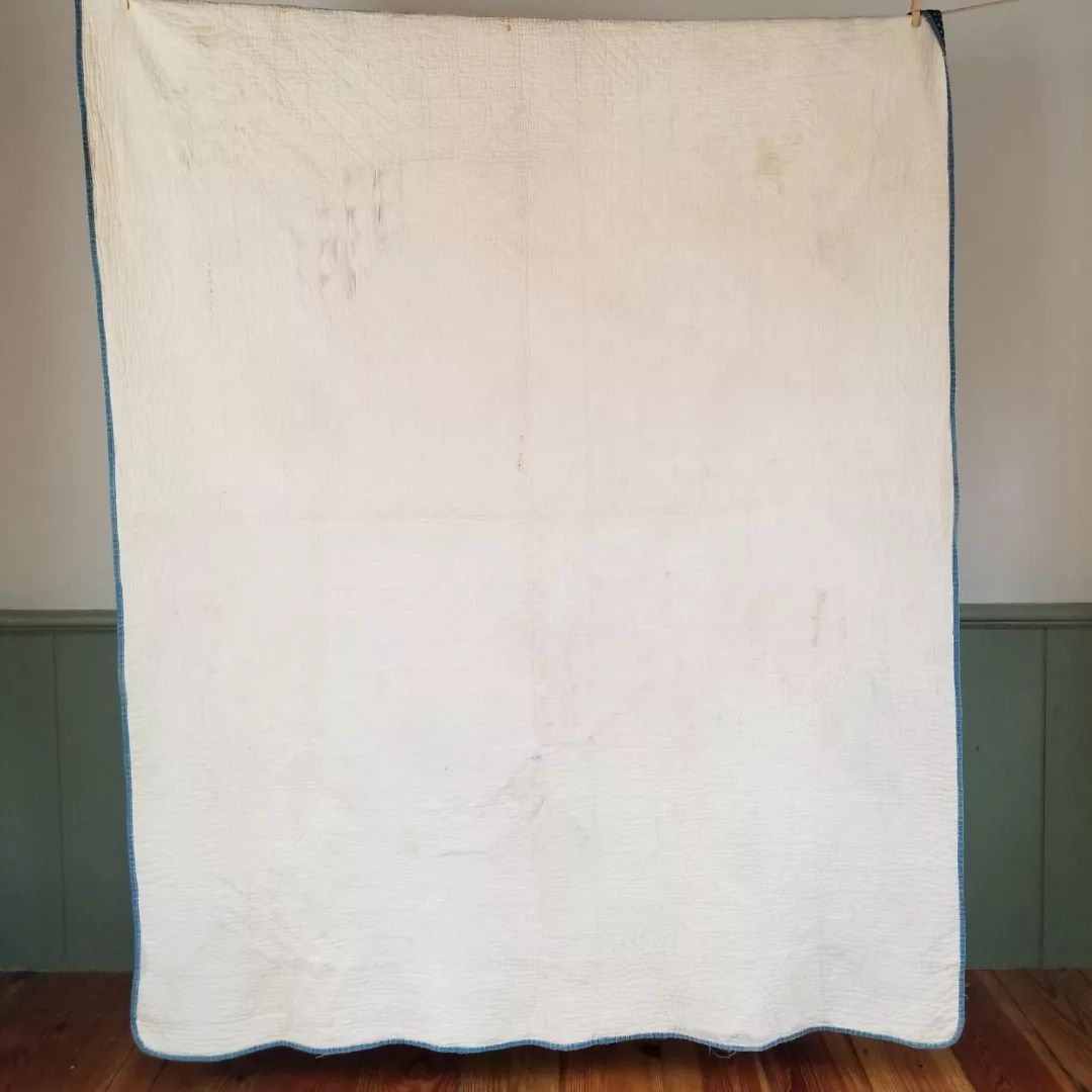 Indigo Ocean Waves Quilt
