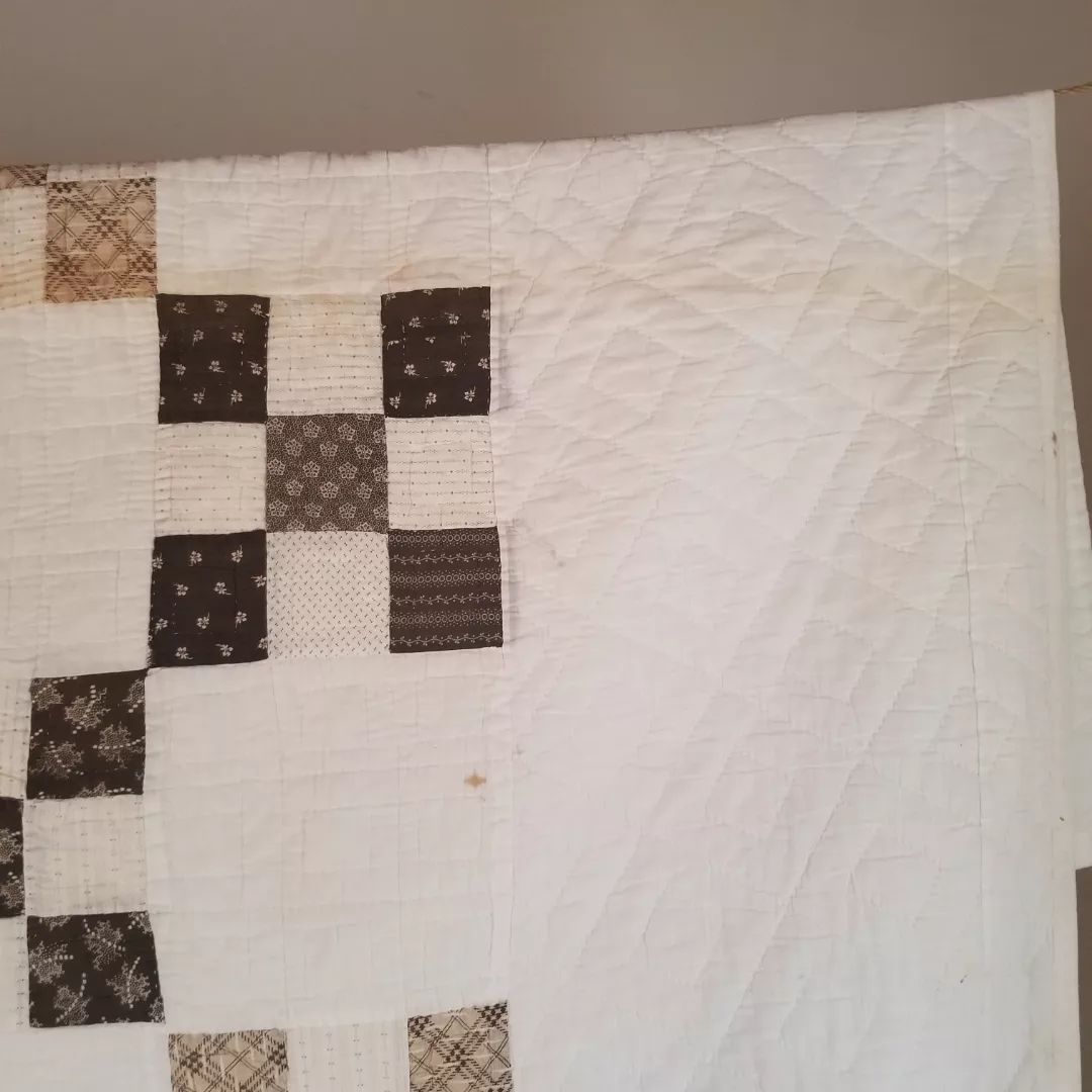 Scrappy Irish Chain Quilt
