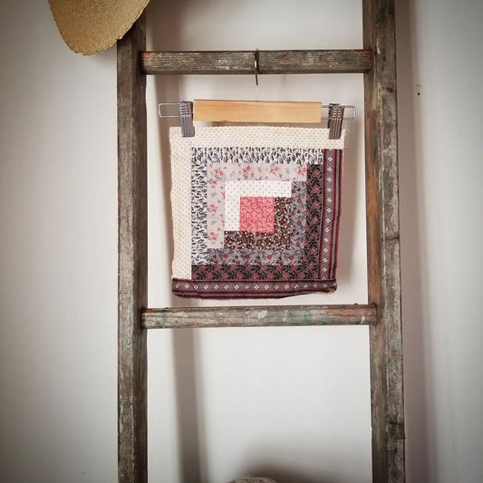 Single Log Cabin Quilt Block
