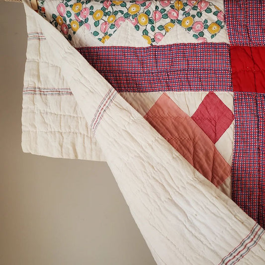 Chimney Sweep Album Block Sack Quilt
